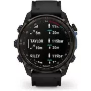Смарт-годинники Garmin Descent Mk3i, 51mm, Crbn Gry DLC Ti/Blk, Комп'ютер для занурень, GPS (010-02752-11) (UA)