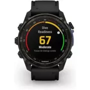 Смарт-годинники Garmin Descent Mk3i, 51mm, Crbn Gry DLC Ti/Blk, Комп'ютер для занурень, GPS (010-02752-11) (UA)