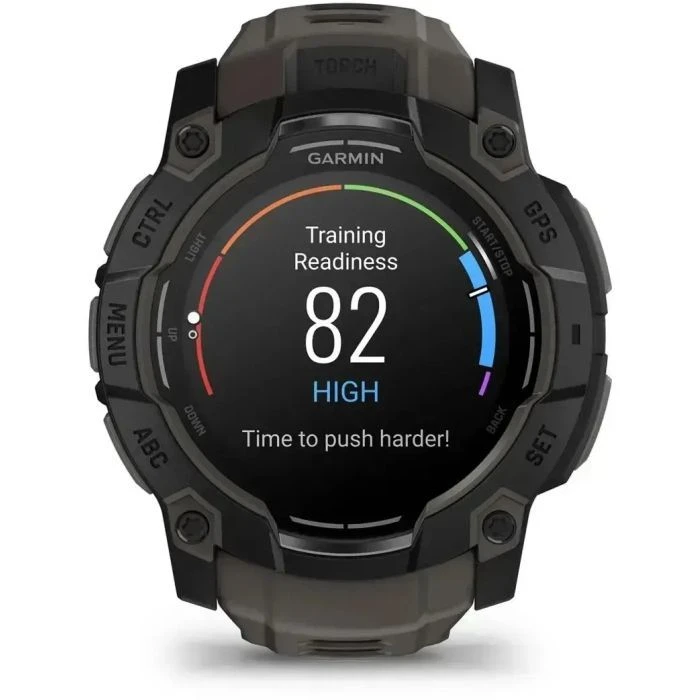 Смарт-часы Garmin Instinct 3, Tactical, AMOLED, 50mm, Black, GPS (010-03020-50) (UA)