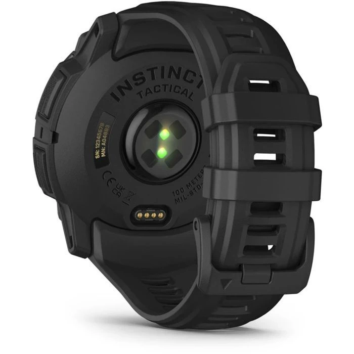 Смарт-часы Garmin Instinct 3, Tactical, Solar, 50mm, Black,GPS смарт-годинник (010-02935-50) (UA)