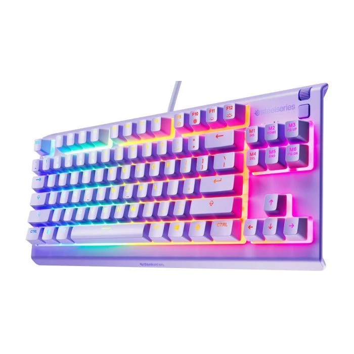 SteelSeries Apex 3 TKL USB UA Lavender (64940) (UA) ; Назначение: для ПК;