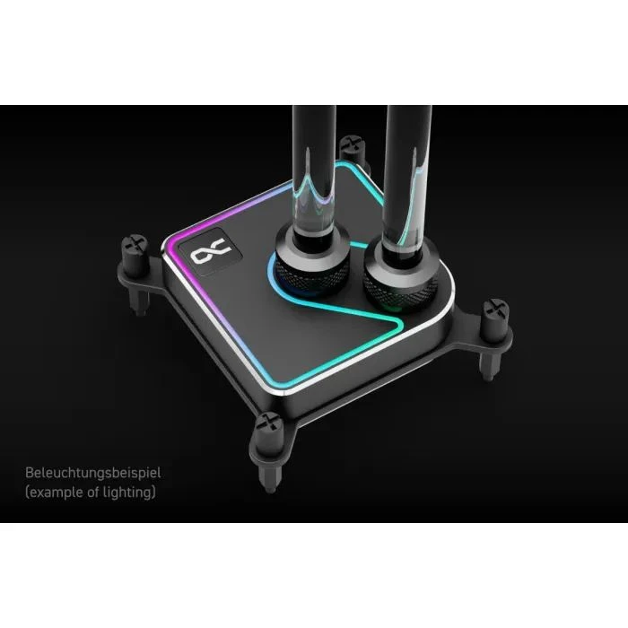 Водоблок Alphacool Core 1 Aurora Black - AM4 / AM5 Intel LGA 1700 / LGA 1851 (13446) (UA)