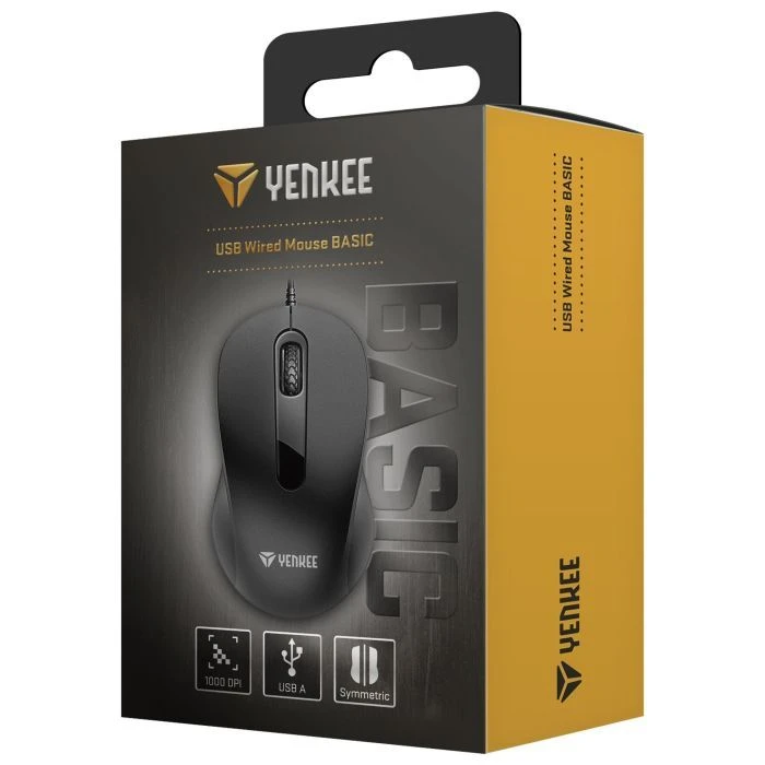 YENKEE YMS 003BK USB Black (45022691) (UA) ; Підключення: дротове;