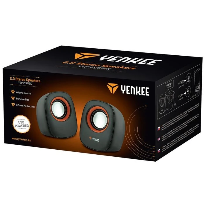 YENKEE YSP 2001BK Black (45008116) (UA) ; Інтерфейси: USB; Потужність