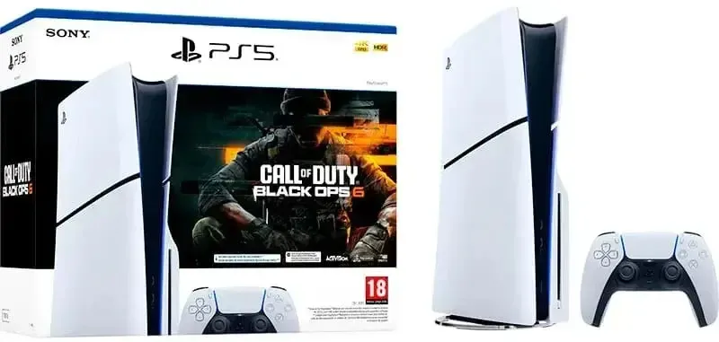 Sony PlayStation 5 Slim Blu-Ray plus Call Of Duty Black Ops 6 Тип: Стаціонарна ігрова