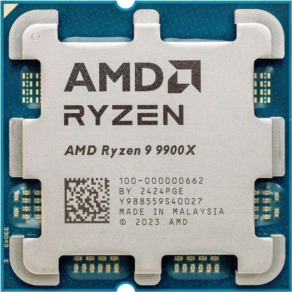 AMD Ryzen 9 9900X (100-100000662WOF) (EU) Бренд: AMD; Тип роз'єму: Socket AM5;