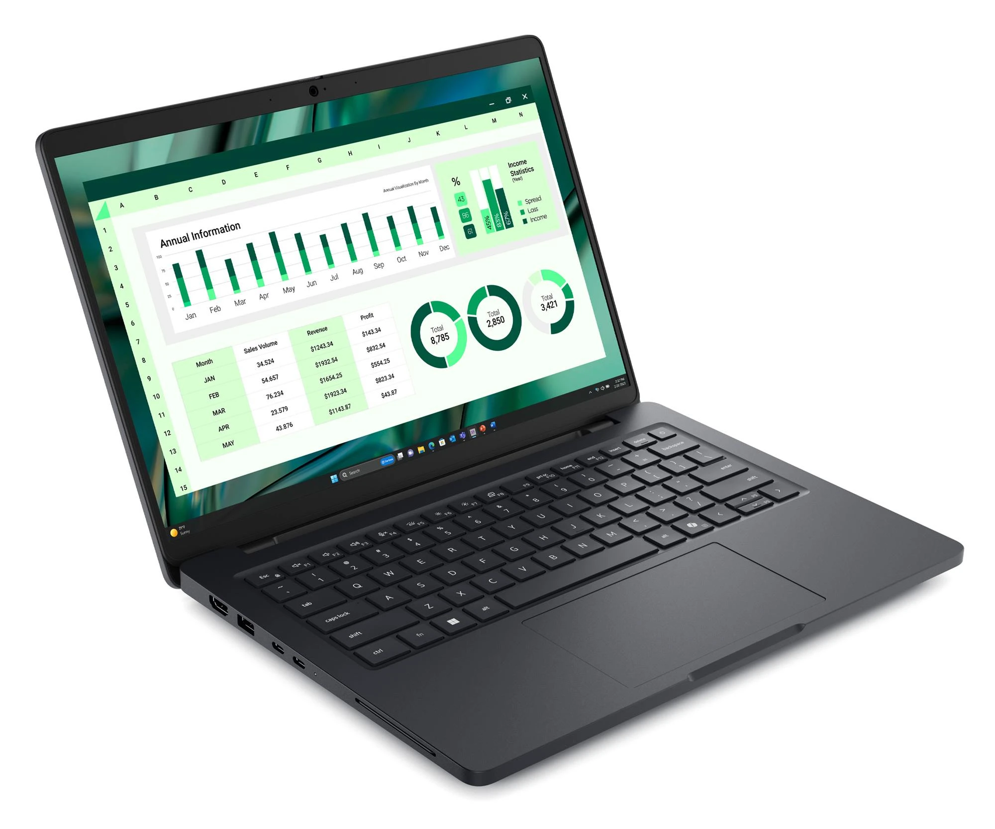 Dell Pro Max 14 Ultra 7-265H/32GB/1TB/Win11P RTX PRO 500 (BTO108_MC14250_EMEA) Процессор: Intel® Core™ Ultra 7 265H (16
