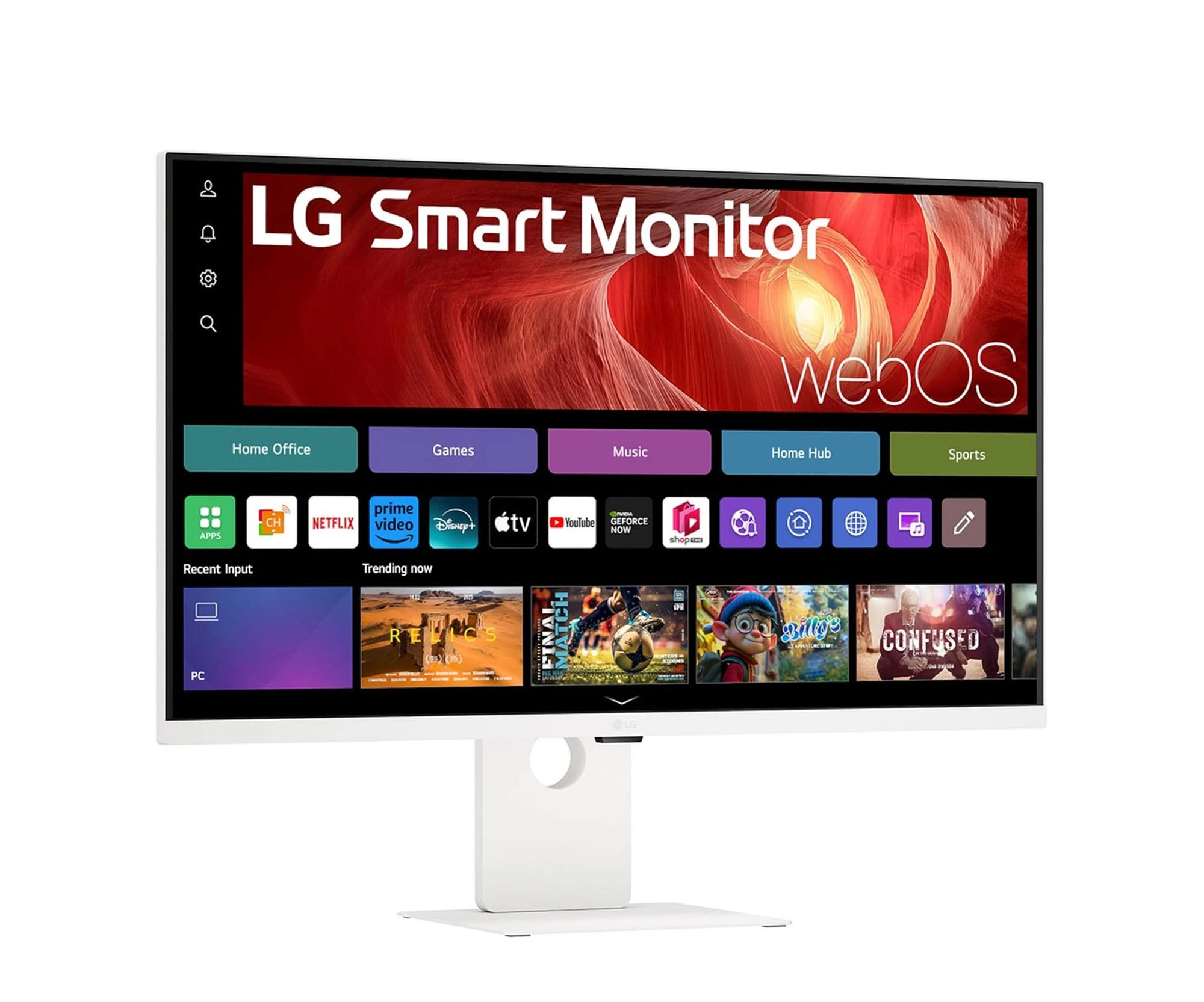 LG Smart Monitor 37U730SA-W (37U730SA-W.AEU) EU Розмір екрана: 36,5; Покриття