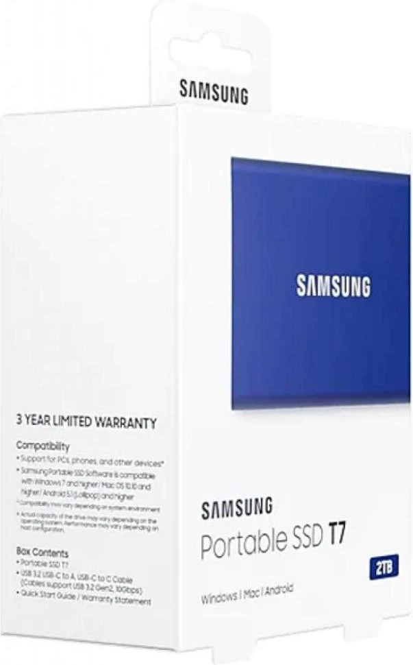 Samsung T7 2 TB Indigo Blue (MU-PC2T0H/WW) (EU)