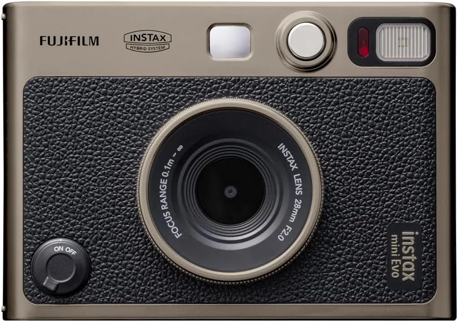 Fujifilm Instax Mini Evo 90th Anniversary Titanium Gold Bundle Limited Edition (EU) Ефекти: 10 об'єктивних × 10