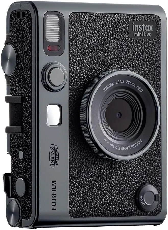 Fujifilm Instax Mini Evo 90th Anniversary Dark Silver Bundle Limited Edition (EU) Эффекты: 10 объективных × 10