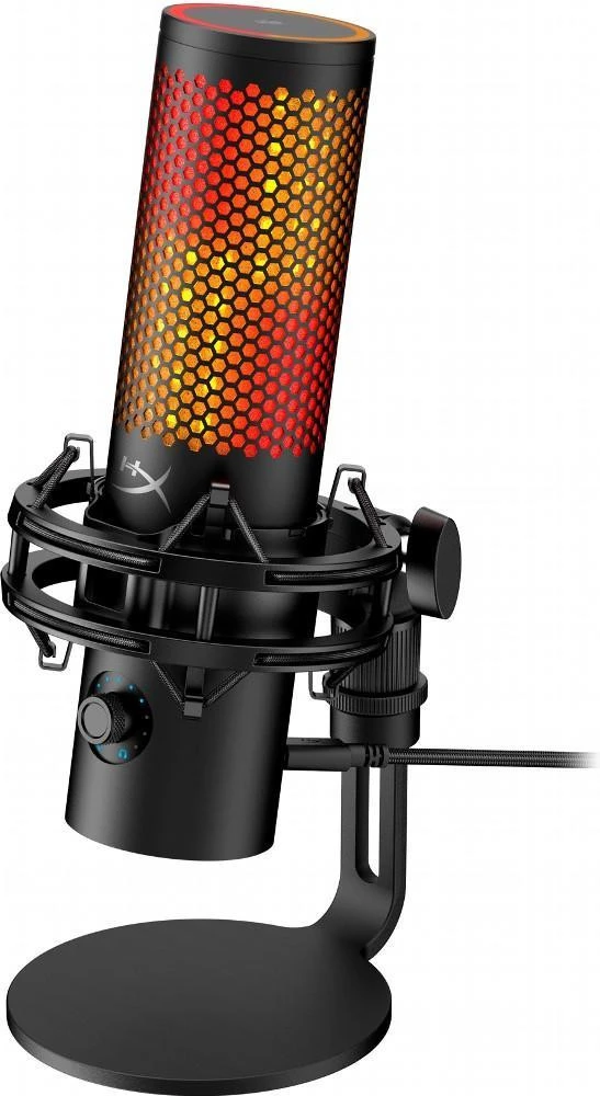 HyperX QuadCast 2 S Black RGB (9A273AA) (EU) Бренд: HyperX; Спосіб підключення: