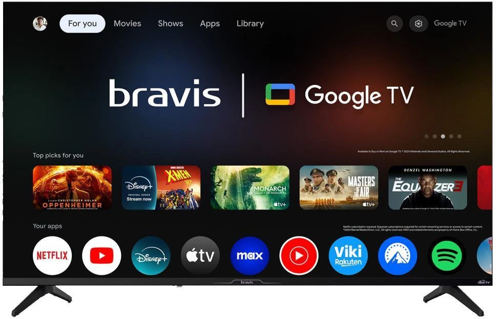 Bravis 43L7000Q Бренд: Bravis; Диагональ, дюйм: 43;