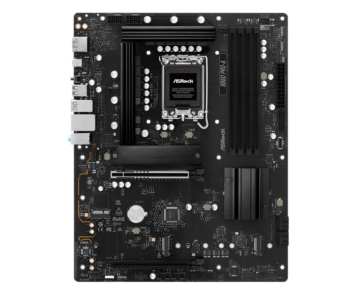 ASRock B860 Pro-A EU Конструкція блоку живлення: