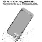 Чохол для мобільного телефону BeCover Anti-Shock Apple iPhone 17e Grey (715145) (UA)