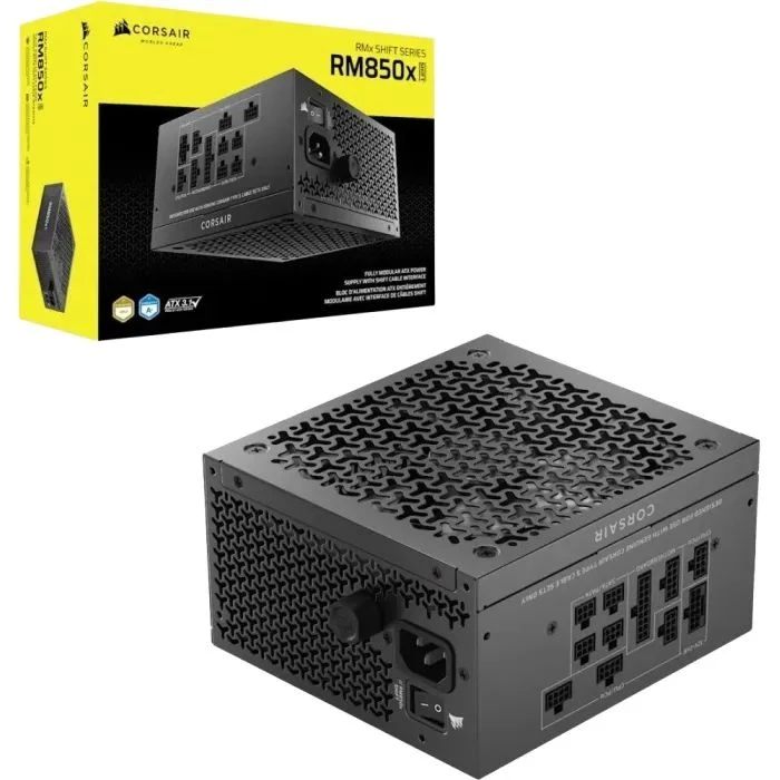 Corsair 850W RM850x SHIFT (CP-9020299-EU) (UA) Потужність: 850 Вт; Модуль PFC: