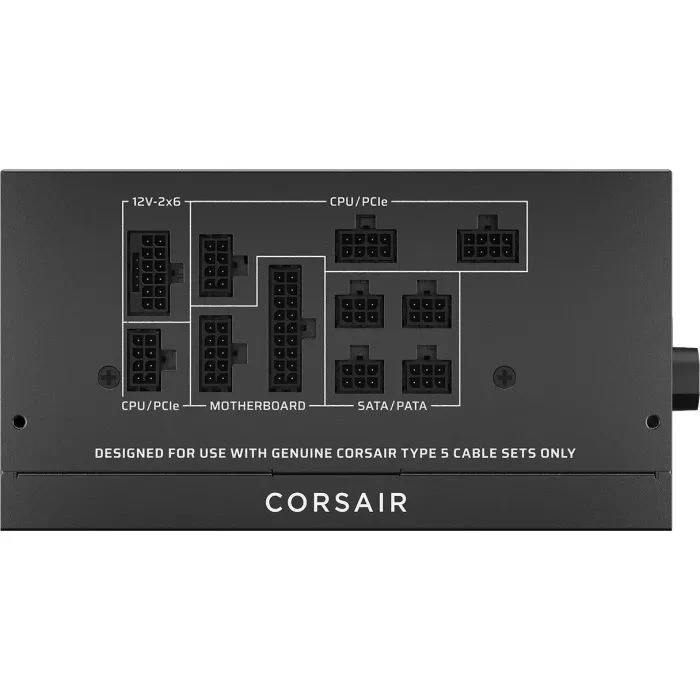 Corsair 850W RM850x SHIFT (CP-9020299-EU) (UA) Мощность: 850 Вт; Модуль PFC: