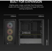 Corsair FRAME 4000D RS ARGB Black (CC-9011296-WW) (UA)