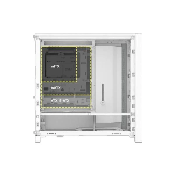 Corsair Frame 4000D RS ARGB White (CC-9011297-WW) (UA)
