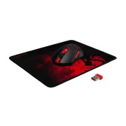 Defender M601WL-BA Wireless + mouse pad Black/Red (78227) (UA)
