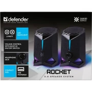 Defender Rocket 6Вт USB Black (65094) (UA)