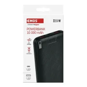 EMOS 10000mAh AlphaQ3, 22.5W, black (B0571B) (UA)