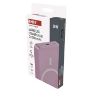 EMOS 10000mAh WI1046, 20W, Wireless, salmon (B0551S) (UA)