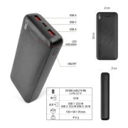 EMOS 20000mAh AlphaQ3, 22.5W, black (B0572B) (UA)