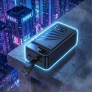 HOCO 60000mAh Element PD/20W, QC/22.5W, LED Lamp, Black (J123C / 714736) (UA)