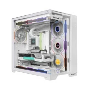 Кулер для корпусу Lian Li Повітряне охолодження для ПК LIAN LI UNI Fan TL WIRELESS LCD 120-1 REVERSE, (G99.12RTLLCD1W1W.00) (UA)