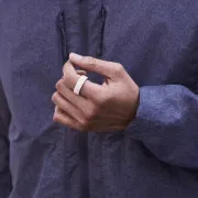 Oura Ring 4 Ceramic Cloud Size 10 (JZ90-57460-10)