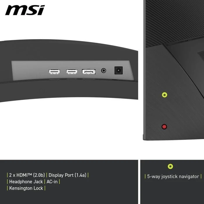 MSI MAG 325CQPF-E18 (9S6-3DC14H-201) (UA) Тип монітора: Широкоформатний,