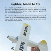 Пластик для 3D-принтера Creality PLA Hyper Lightweight 1кг, 1.75мм, Чорний (3301010556) (UA)