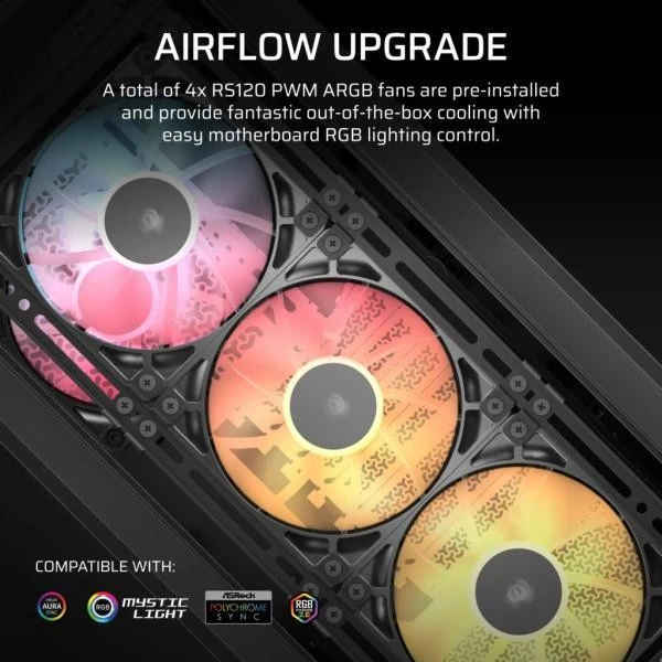 Corsair Frame 4000D LCD RS ARGB Black (CC-9011326-WW) (UA)