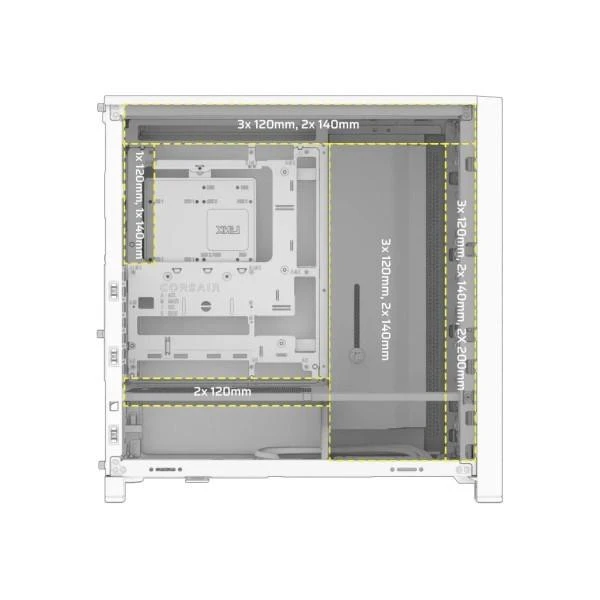 Corsair Frame 4000D RS White (CC-9011313-WW) (UA)