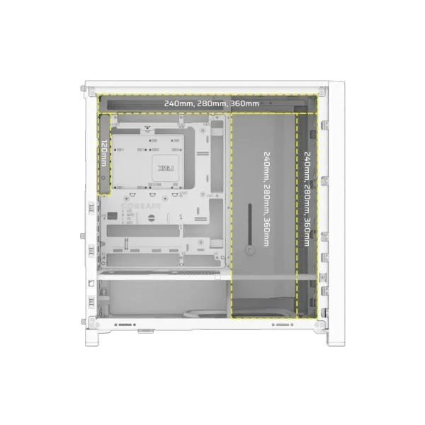 Corsair Frame 4000D RS White (CC-9011313-WW) (UA)