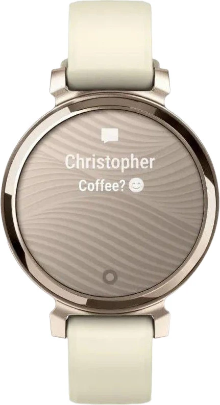 Garmin Lily 2 Cream Gold with Coconut Silicone Band (010-02839-70) (UA)