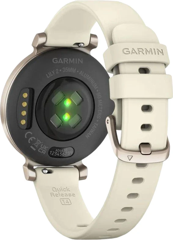 Garmin Lily 2 Cream Gold with Coconut Silicone Band (010-02839-70) (UA)