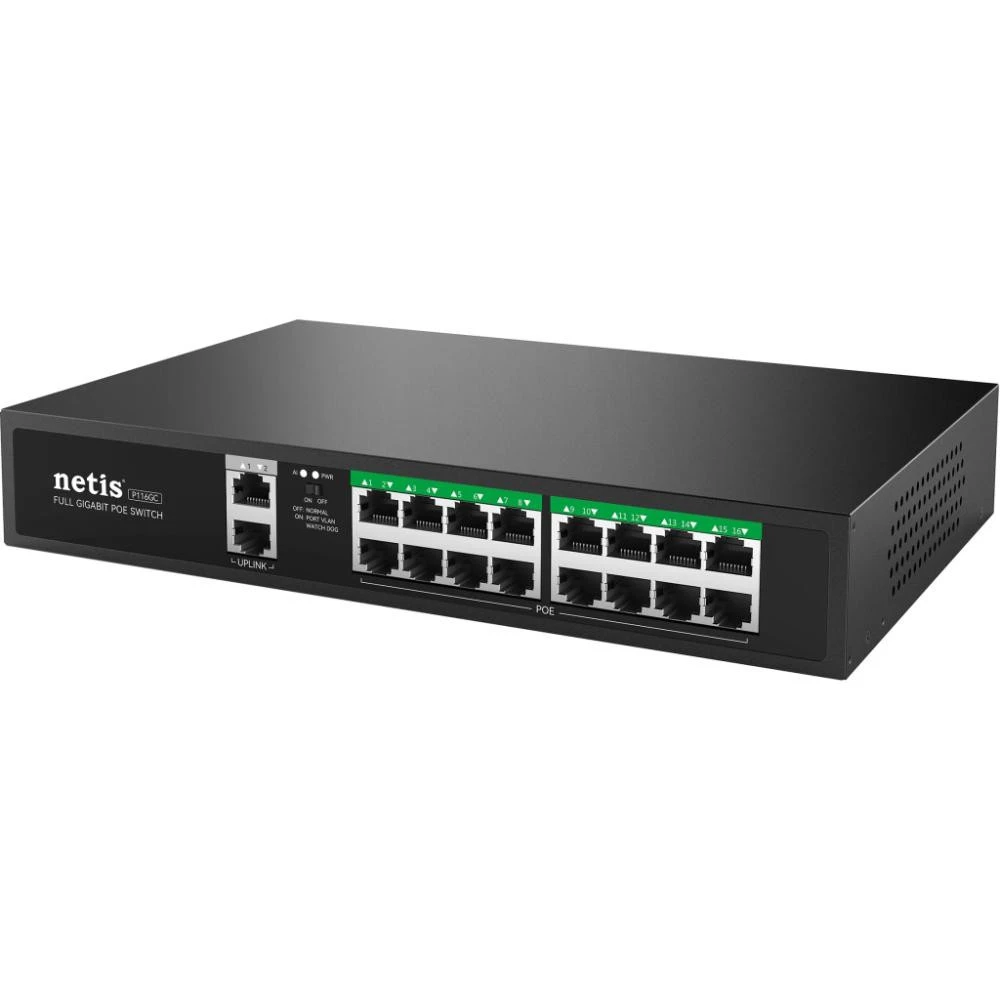 Коммутатор неуправляемый NETIS SYSTEMS P116GC (UA)