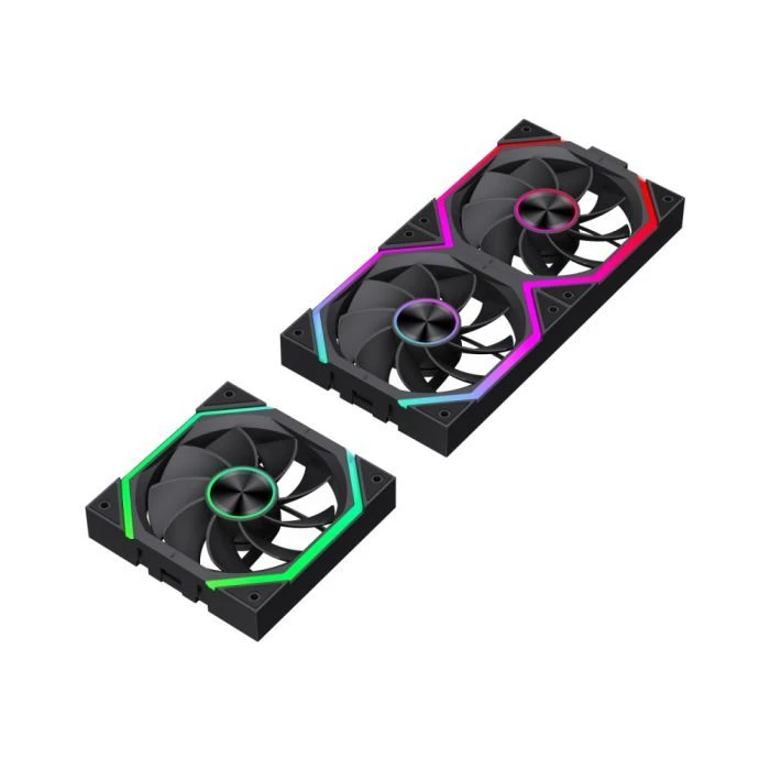 Кулер для корпусу Gamemax FN12A-N2 WL-R (UA)