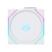 Кулер для корпуса Lian Li Повітряне охолодження для ПК LIAN LI UNI Fan TL WIRELESS LCD 120-1 REVERSE, (G99.12RTLLCD1W1W.00) (UA)