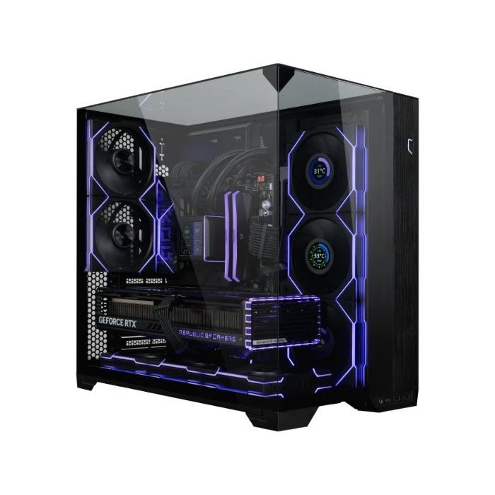 Кулер для корпусу Lian Li UNI Fan TL WIRELESS LCD 120-1 REVERSE (G99.12RTLLCD1W1B.00) (UA)