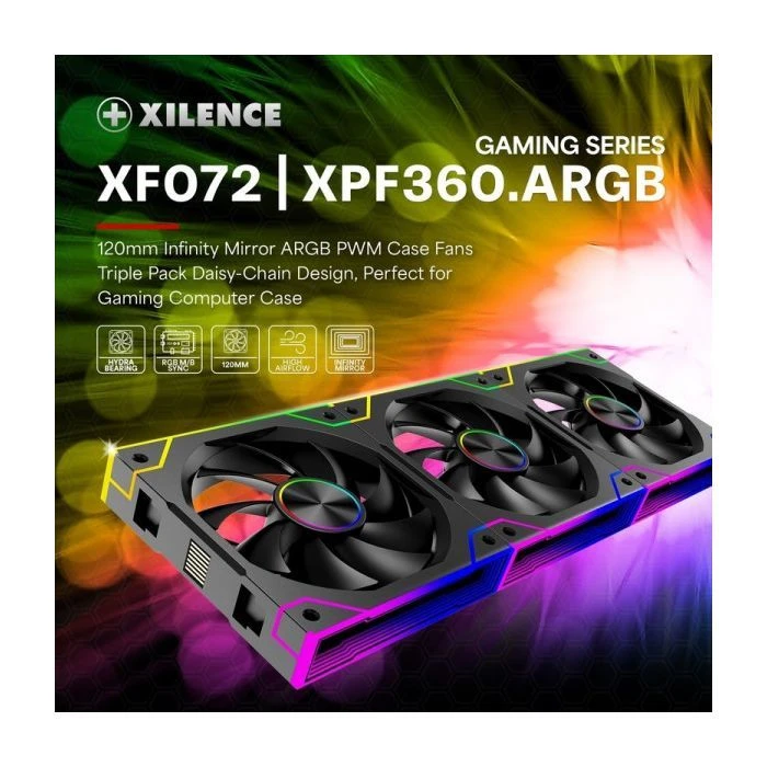 Кулер для корпусу Xilence XF072 (UA)