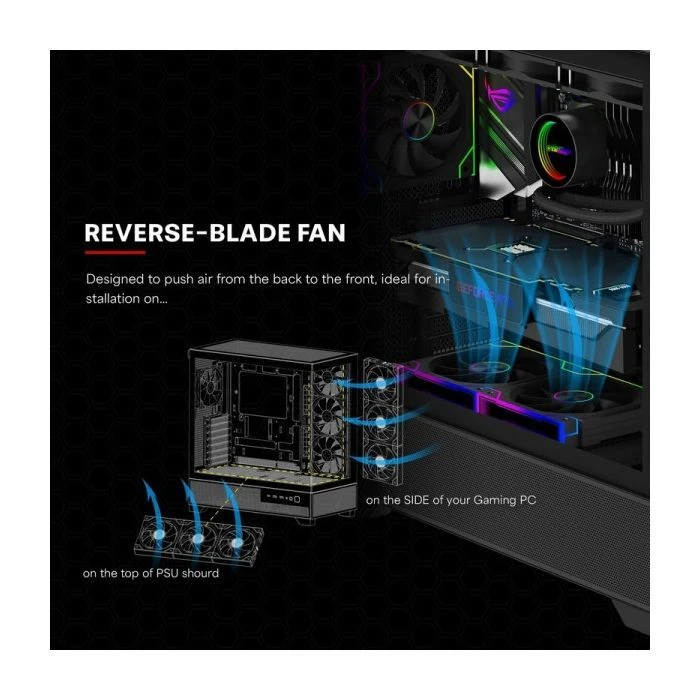 Кулер для корпусу Xilence XF073 (UA)