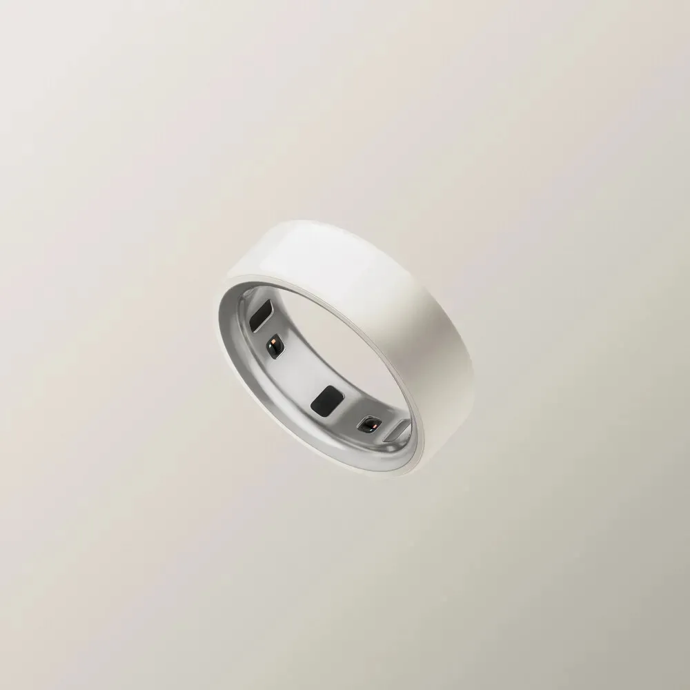 Oura Ring 4 Ceramic Cloud Size 10 (JZ90-57460-10)