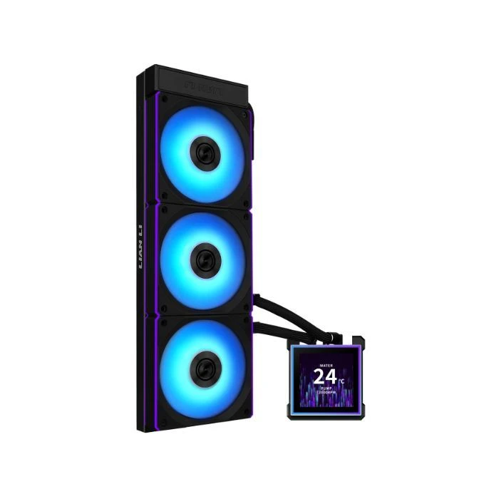 Система жидкостного охлаждения Lian Li HydroShift II LCD-S 360CL Black (G89.GHS2LCDS36CB.00) (UA)
