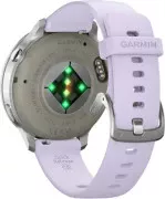 Смарт-годинники Garmin Venu 4 41 мм Сріблястий з перивінковим силіконовим ремінцем (010-03013-01/41)