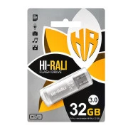 USB3.0 32GB Hi-Rali Rocket Series Silver (HI-32GB3VCSL) (UA)