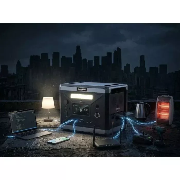 Зарядная станция SolarPlay BCQ2501 2400W 2160Wh (BCQ2501) (UA)