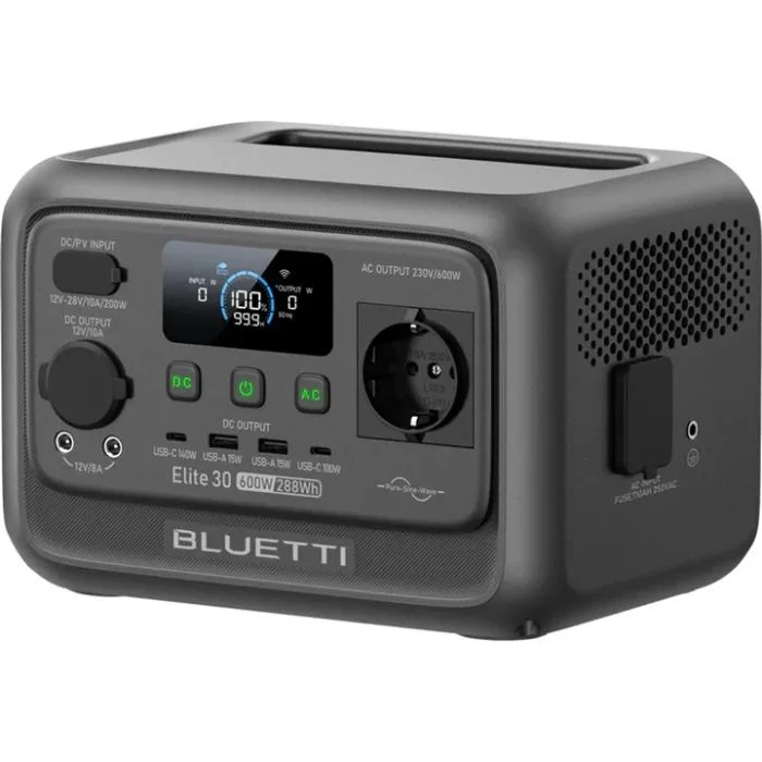 Зарядна станція BLUETTI Elite 30 V2, 600W, 288Wh (EL30V2) (UA)